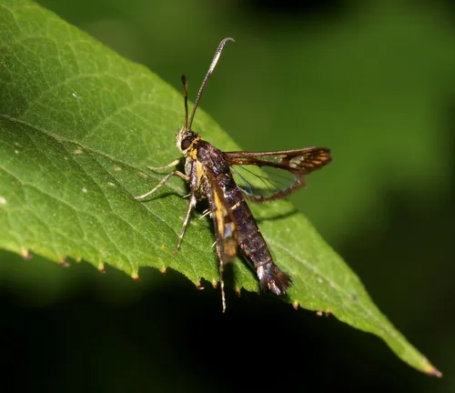 Ironweed Clearwing Moth - photo 4