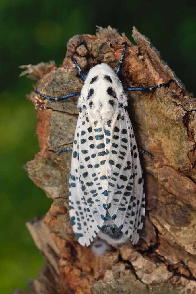 Carpenter and Leopard Moths - photo 2