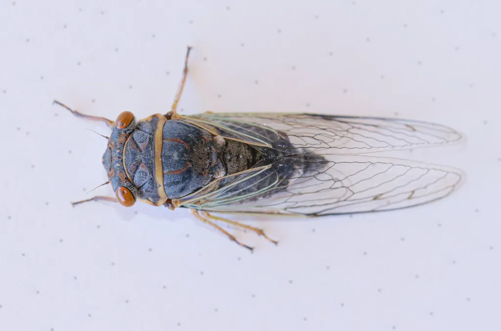 Diceroprocta semicincta - photo 2