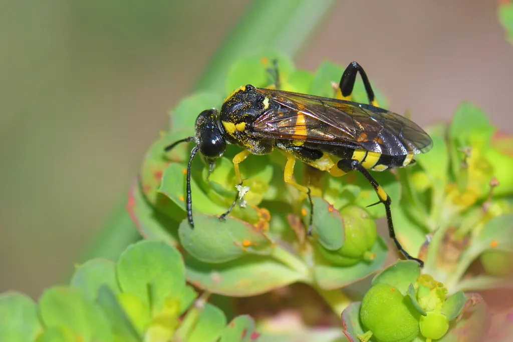 Yellow-spotted Macrophya - photo 2