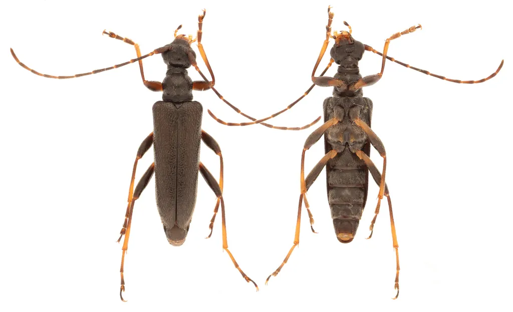 Stripe-legged Long-horned Beetle - photo 4