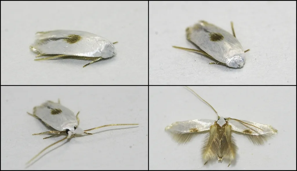 Pseudopostega cretea - Hodges#0119