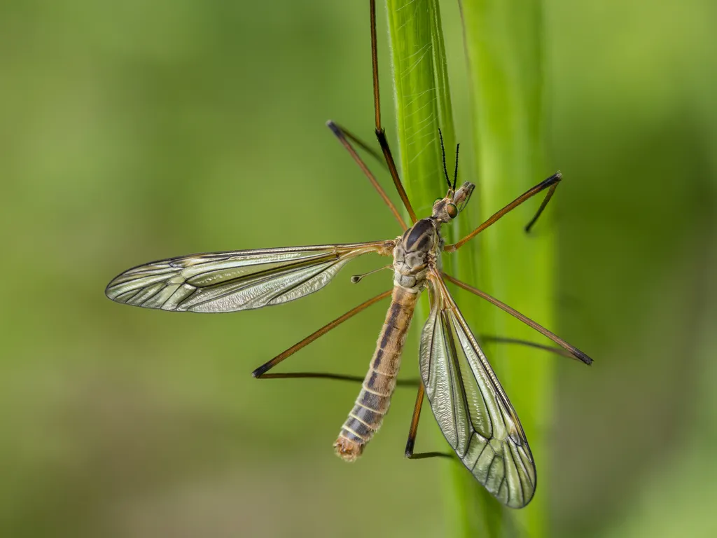 black-striped cranefly - photo 2
